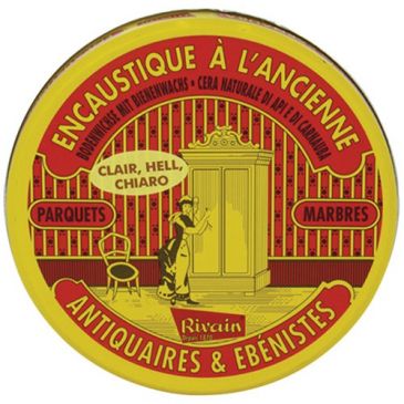 Rivain encaustique à l'ancienne pâte bois clair 250 ml