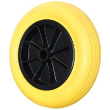 Roue souple metal et caoutchouc