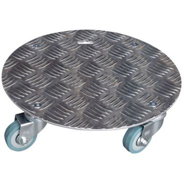 Roule plante rond alu 30cm damiers gsa