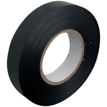 Ruban adhésif isolant 19mm 25 m noir sachet/cav