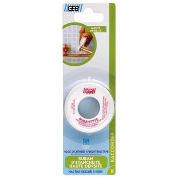 Ruban d'étanchéité 12mmx12mx0.1mm blister