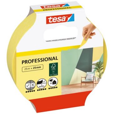 Ruban de masquage outdoor bords précis 25 m x 25 mm