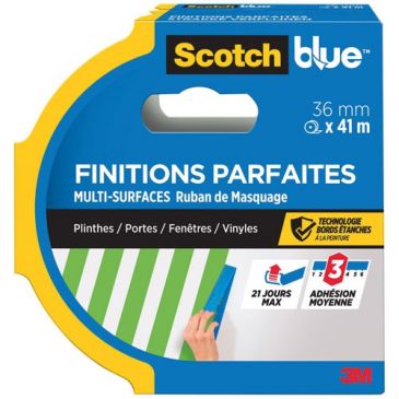 Ruban de masquage - multi-surfaces - finitions parfaites - plinthes/portes/