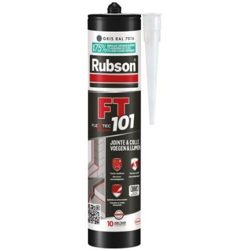 Rubson mastic ft 01 joint fissure colle gris 280 ml