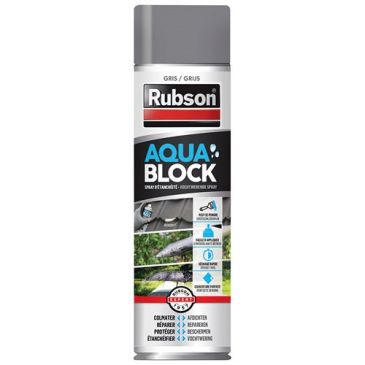 Revêtement d'étanchéité - Aquablock - spray - 300 mL - gris