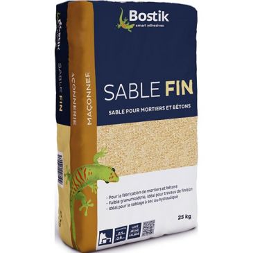 SABLE FIN 25KG BOSTIK
