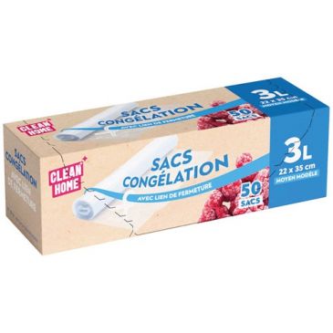 Sac congélation moyen modèle 3 L x 50