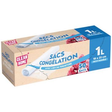 Sac congélation petit modèle 1 L x 50