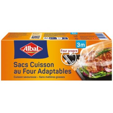 Sac cuisson au four adaptable 3m x 31 cm