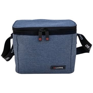 Sac isotherme Lunch Bag 4 L Bleu Chiné - On The Go