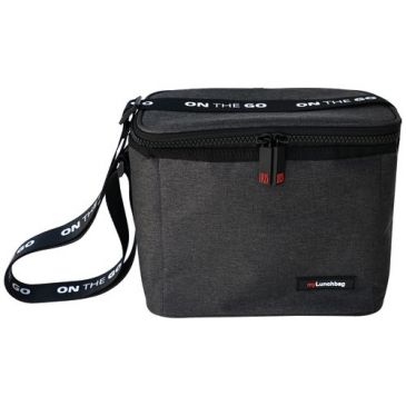 Sac isotherme Lunch Bag 4 L Noir Chiné - On The Go