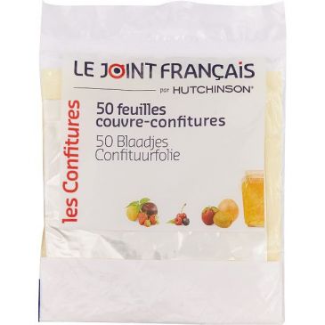 Sachet de 50 feuilles couvre-confitures
