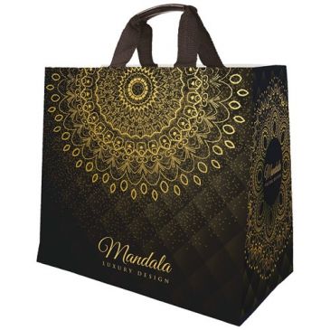 Sacs cabas polypropylène tissé mandala