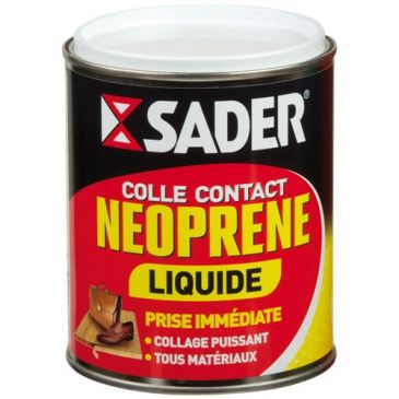 Colle contact néoprène multi-usages - liquide -  transparent - 750 mL
