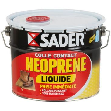 Sader colle contact néoprène liquide seau 2.5l