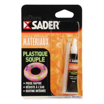 Colle plastique souple - 12 mL 