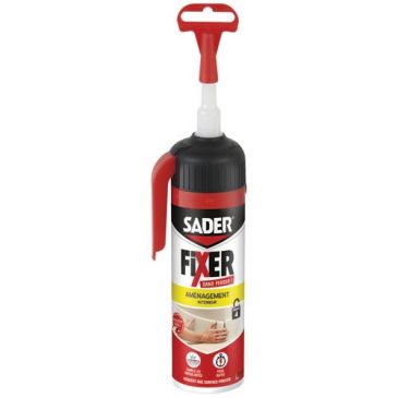 Sader fixer sans percer aménagement intérieur gachette 130 g