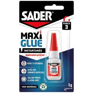 Sader maxi glue instantanée précision liquide 5g