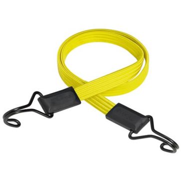 Tendeur plat - Smooth - 2 crochets - L : 100 cm - D18 mm - jaune 