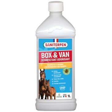 Saniterpen désinfectant odorisant box & van 1L