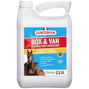 Saniterpen désinfectant odorisant box & van 5L