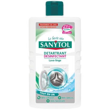 Sanytol détartrant désinfectant lave linge 250ml