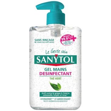 Sanytol gel désinfectant mains 250ml
