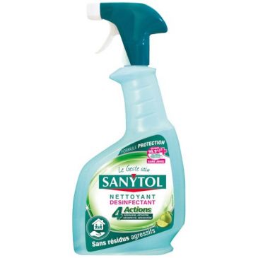Sanytol nettoyant protection 4 actions 500ml
