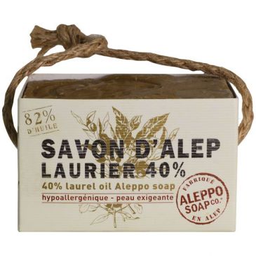 Savon d'Alep 40% de laurier 200 g
