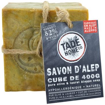 Savon d'Alep cube de 400 g