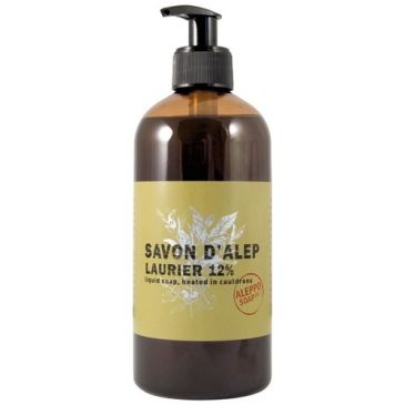 Savon d'Alep liquide 12% laurier 500 ml