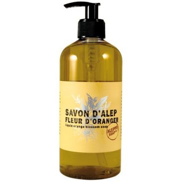 Savon d'Alep liquide à la fleur d'oranger 500 ml