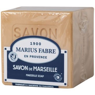 Savon de Marseille blanc - cube - 400 g - sans huile de palme