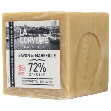 Cube de savon de Marseille - extra pur - 500 g - sous film