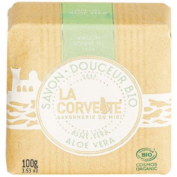 Savon douceur bio aloe vera 100g Ecocert