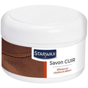 Savon doux régénérant cuir 150ml Starwax