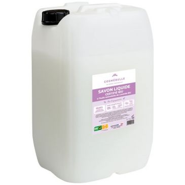 Savon liquide huile de lavande bio peau délicate 20 kilos