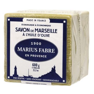 Savon de Marseille à l'huile d'olive - cube 600g