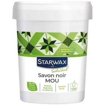 Savon noir mou - à l'huile de lin - 1 kg