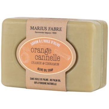 Savonnette 100g écorces d'orange et cannelle