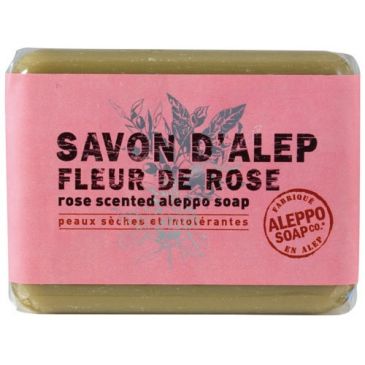 Savonnette d'Alep à la rose 100 g