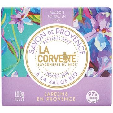 Savonnette jardins en provence 100 g