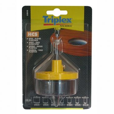 Scie cloche diam.25mm à 62mm 7 lames prof.22.5mm sc
