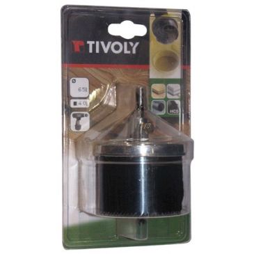 Scie cloche pour bois et cloison diam.65mm prof.40mm sc