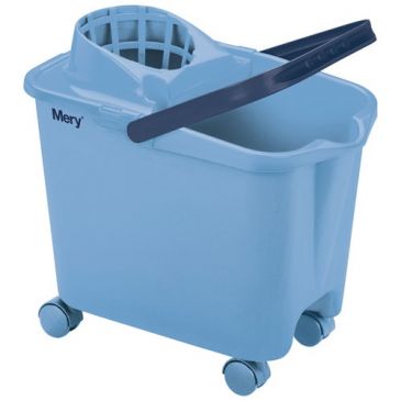 Seau bleu à roulettes 14l+ essoreur 0325.31