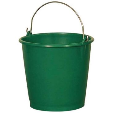 Seau rural 10l gradué vert