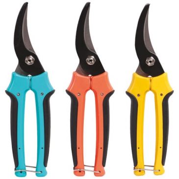 Sécateur universel bimatière 19cm coloris assortis