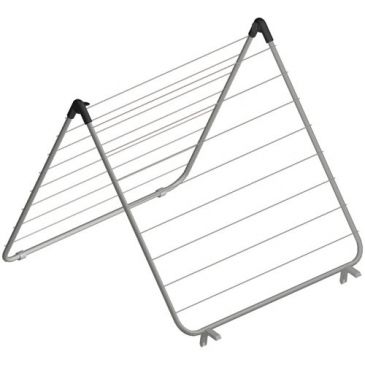 Séchoir baignoire 10 m luxe blanc