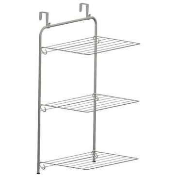 Séchoir de porte 11 m 3 niveaux pliable blanc