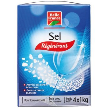 Sel régénérant lave-vaisselle BF 1kg x 4